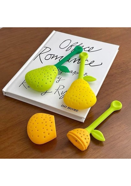 Sevimli Ördek Armut Silikon Çay Süzgeci (Yurt Dışından) fırsatları