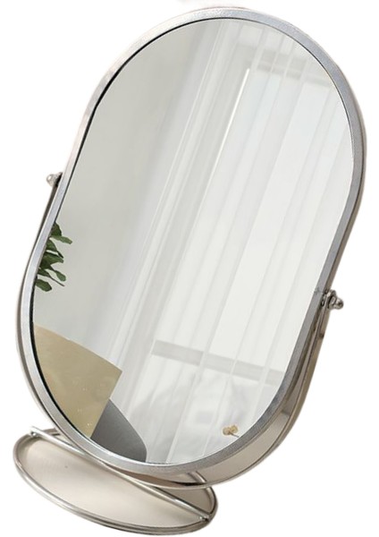 Masaüstü Kozmetik Aynası 360 Derece Dönebilen Giyinme Aynası (Yurt Dışından)