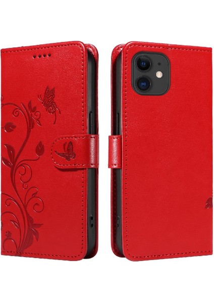 IPhone 11 Deri Telefon Kılıfı (Yurt Dışından)