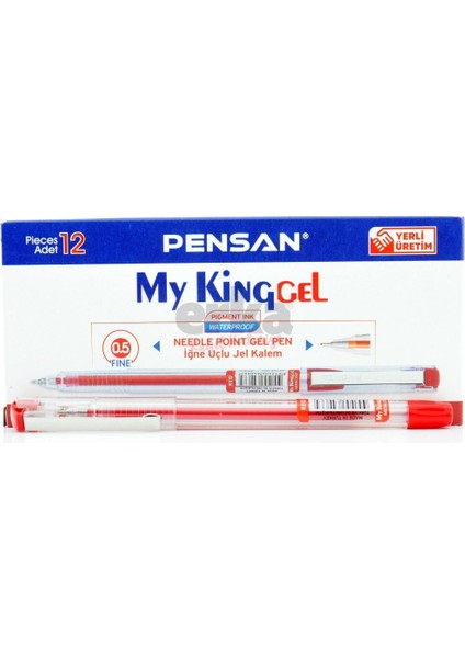 Jel Kalem My-King 0.5 Mm Kırmızı