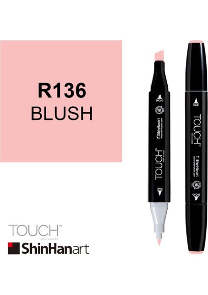 Touch Twin Marker R136 Blush