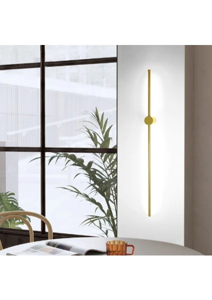 Gold 4000K 70CM Çubuk Aplik, Duvar Aydınlatması, LED Aplik, Modern Duvar Aplik