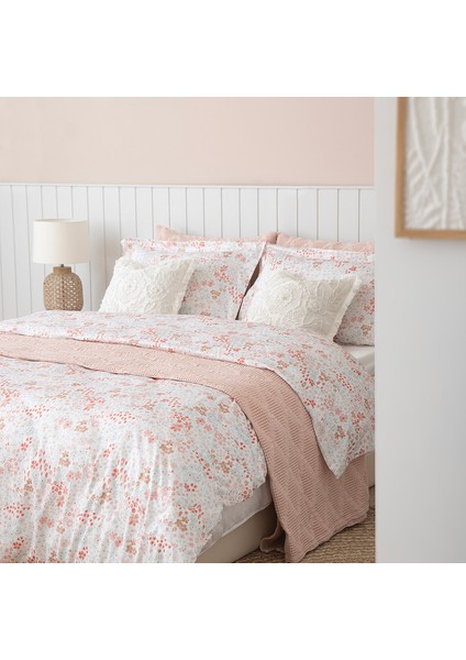 Aralıa Baskılı Nevresim Seti King Renkli modelleri