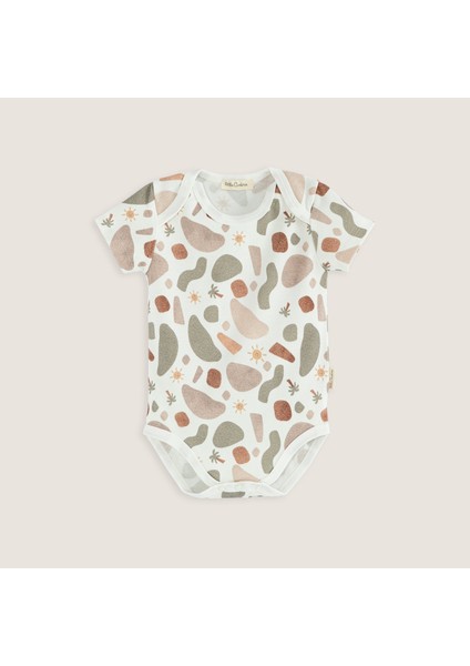 Joyful Baskılı Body Ekru