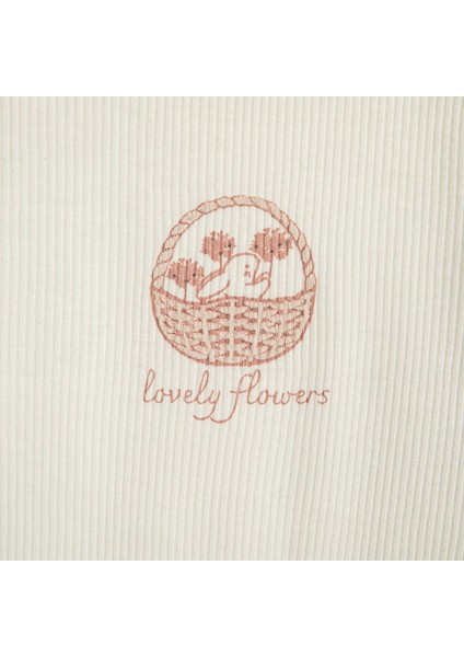 Secret Garden Yenidoğan Kısa Kollu Body Ekru fiyatları