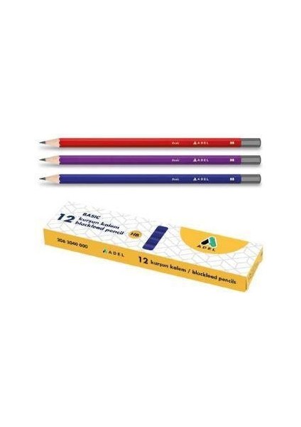 Kurşun Kalem Basic Köşeli Daldırma Hb