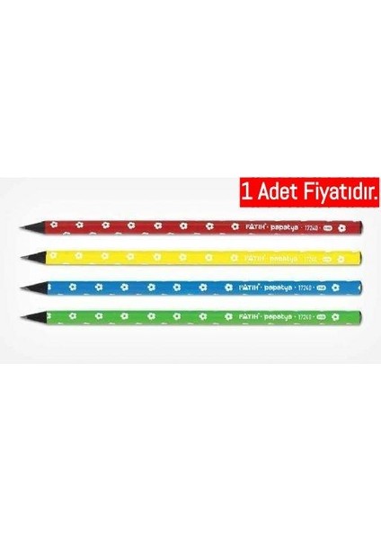 Kurşun Kalem Siyah Lata Papatya (1 Adet)