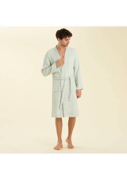 Gofre Unısex Bornoz Okyanus modelleri