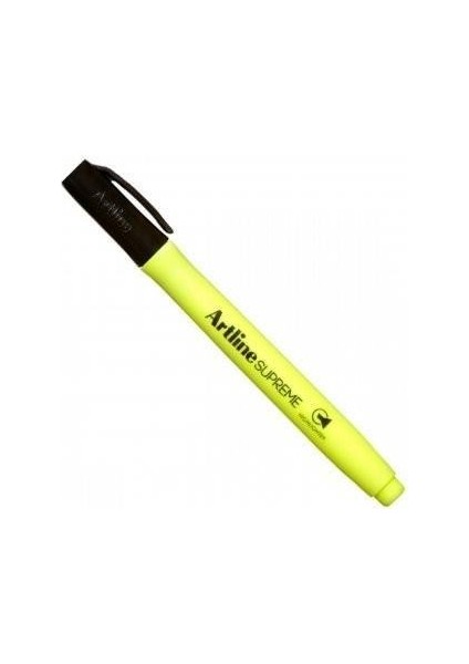 Supreme Fosforlu Kalem Kesik Uç:4,0mm Sarı
