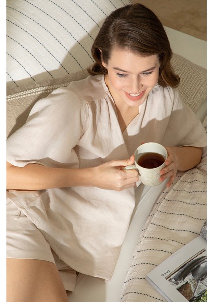 Tejıdo Şortlu Takım Bej fiyatları