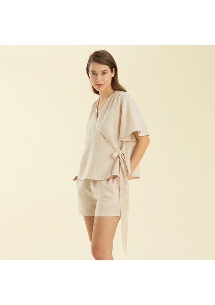 Tejıdo Şortlu Takım Bej fırsatları