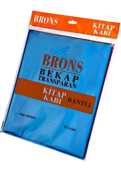 Hazir Kitap Kabı Renkli 10 Lu Br-459