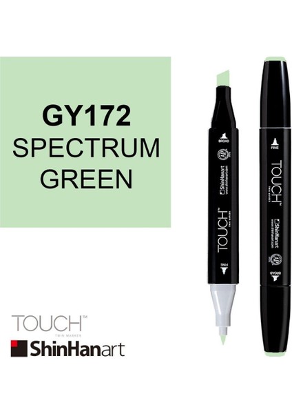 Touch Twin Marker GY172 Spectrum Green
