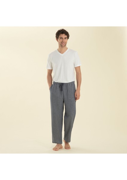 Profundo Pijama Altı Marin Mavi