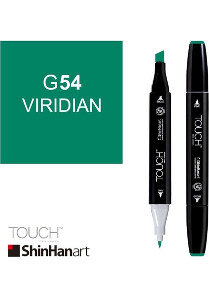 Art Touch Twin Marker G54 Viridian fiyatları