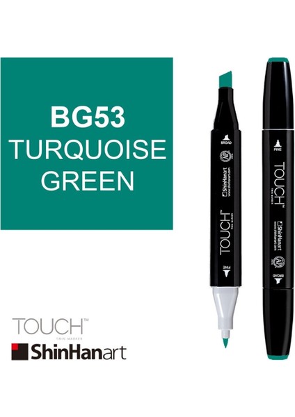 Art Touch Twin Marker BG53 Turquoise Green