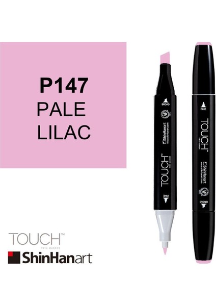 Shinhan Art Art Touch Twin Marker P147 Pale Lilac