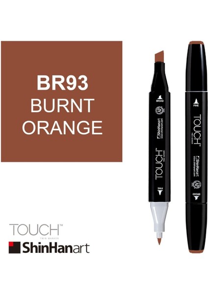 Shinhan Art Art Touch Twin Marker BR93 Burnt Orange