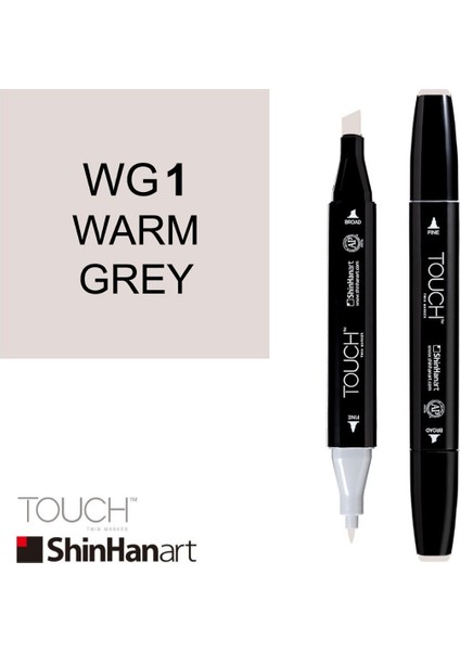 Art Touch Twin Marker Wg1 Warm Grey fiyatları
