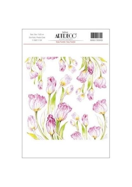 Kolay Transfer 17X25Cm Desen No:38