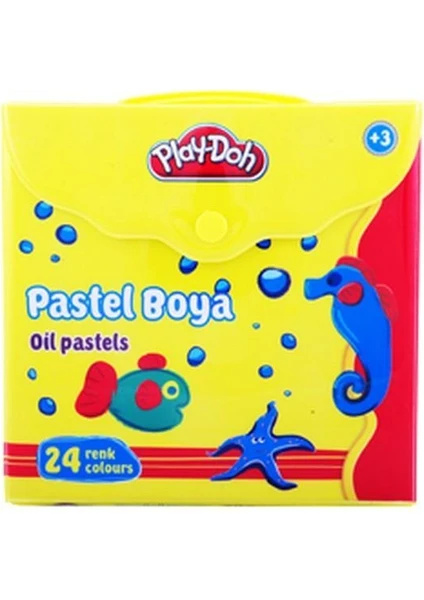 Pastel Boya Çantalı 24 Lü