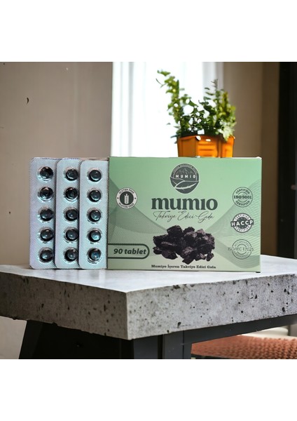 Mumiyo(Shilajit) Takviye Edici Gıda 3 X 30lu Tablet