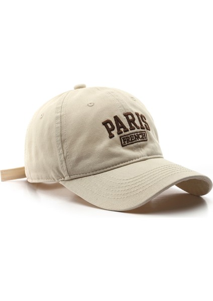 Işlemeli Bayanlar Açık Seyahat Şapkası Erkek Güneş Kremi Güneşlik Beyzbol Şapkası (Yurt Dışından)