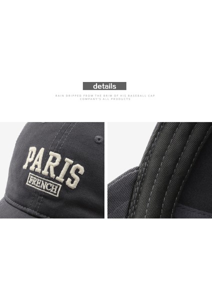 Işlemeli Bayanlar Açık Seyahat Şapkası Erkek Güneş Kremi Güneşlik Beyzbol Şapkası (Yurt Dışından) indirimleri