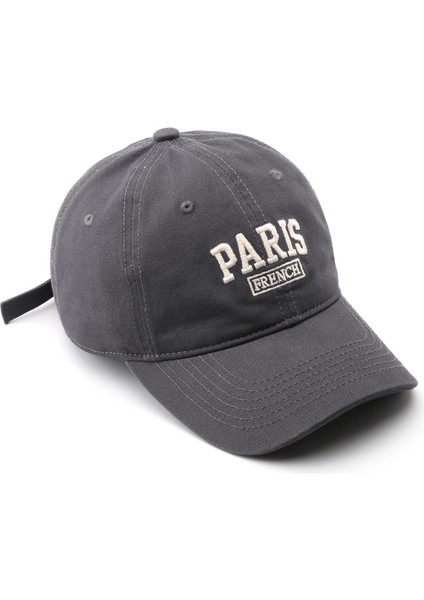 Işlemeli Bayanlar Açık Seyahat Şapkası Erkek Güneş Kremi Güneşlik Beyzbol Şapkası (Yurt Dışından)