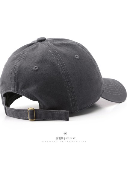 Işlemeli Bayanlar Açık Seyahat Şapkası Erkek Güneş Kremi Güneşlik Beyzbol Şapkası (Yurt Dışından) fırsatları