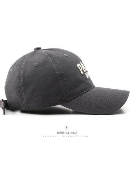 Işlemeli Bayanlar Açık Seyahat Şapkası Erkek Güneş Kremi Güneşlik Beyzbol Şapkası (Yurt Dışından) indirimleri