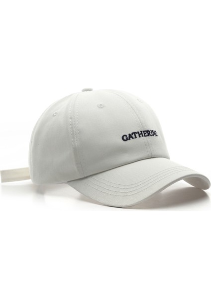 Mektupları Nakış Bayan Şapka Doğa Sporları Güneş Kremi Güneşlik Erkek Beyzbol Şapkası (Yurt Dışından)