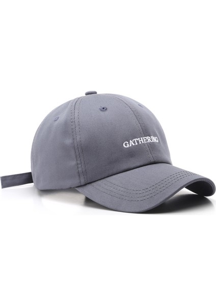 Mektupları Nakış Bayan Şapka Doğa Sporları Güneş Kremi Güneşlik Erkek Beyzbol Şapkası (Yurt Dışından)