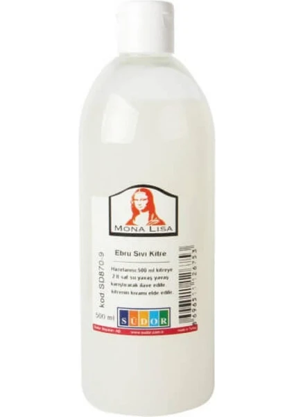 Ebru Boyası Sıvı Kitre 500 Ml        --SD870-9