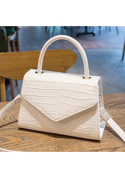 Messenger Çanta Niş Taşınabilir Küçük Kare Çanta Mizaç Çok Yönlü Moda Omuz (Yurt Dışından) modelleri