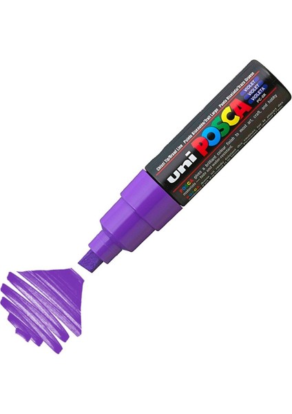 Posca Marker Pc-8k Bold 8.0 mm Violet