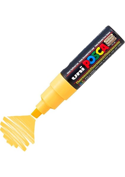 Posca Marker Pc-8k Bold 8.0 mm Fluorescent Light Orange