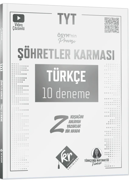 Kr Akademi Yayınları TYT Şöhretler Karması Türkçe 10 Deneme