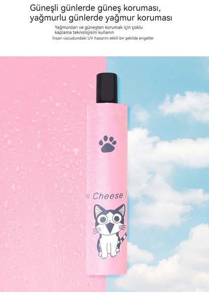 Katlanır Şemsiye Güneş Şemsiyesi Anti-Uv Vinil Şemsiye (Yurt Dışından) indirimleri