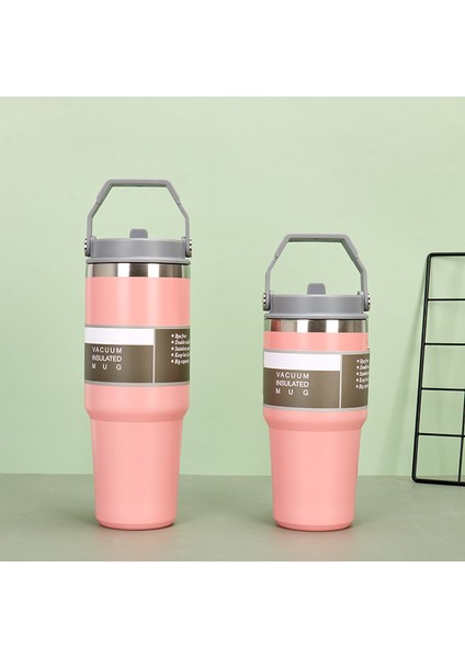 30 Oz Taşınabilir Araç Bardağı 304 Paslanmaz Çelik Termos Bardak Soğuk Tutmak Için 20 Oz Taşınabilir Buz Bardağı (Yurt Dışından)