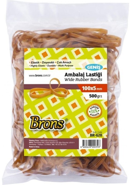 Lastik Geniş 500 Gr Br-628