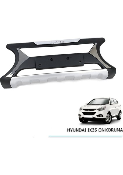 Hyundai İX35 Ön Tampon Koruması Model 2 Oem 2010 Sonrası Modeller Uyumlu