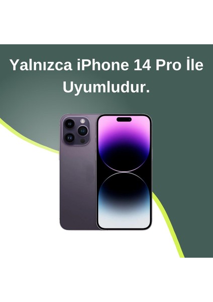 iPhone 14 Pro Uyumlu Lüks Gümüş Yıldızlı Taşlı Püsküllü Kılıf