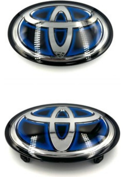 Toyota Chr Hybrid 2019-2021 Uyumlu Ön Arma Logo Hibrit (Radar Sensörlü)