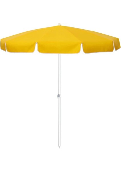 Bidonlu Düz Sarı Renk 200 cm Şemsiye 10 Telli 2 Metre Şemsiye XSTK202402X fiyatları