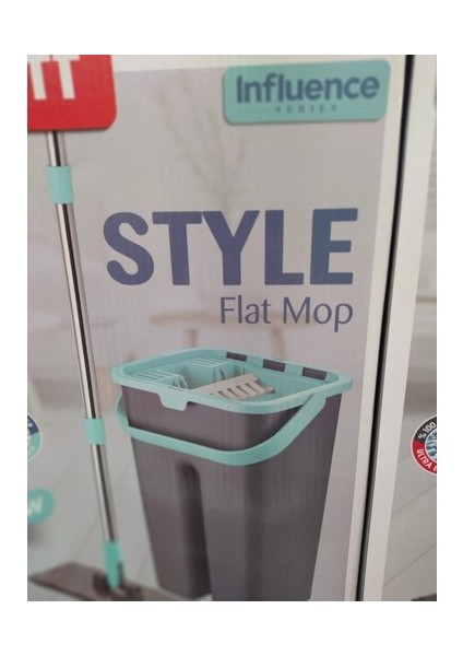 Proff Style Flat Mop Seti Beyaz Renk