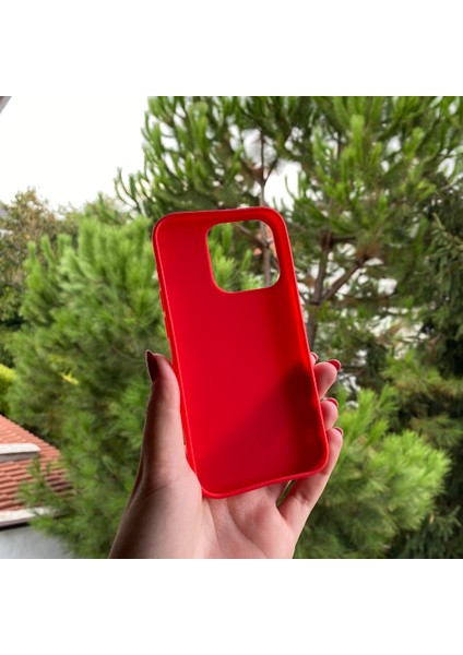 iPhone 14 Pro Kırmızı Yumuşak Silikon Kılıf fiyatları