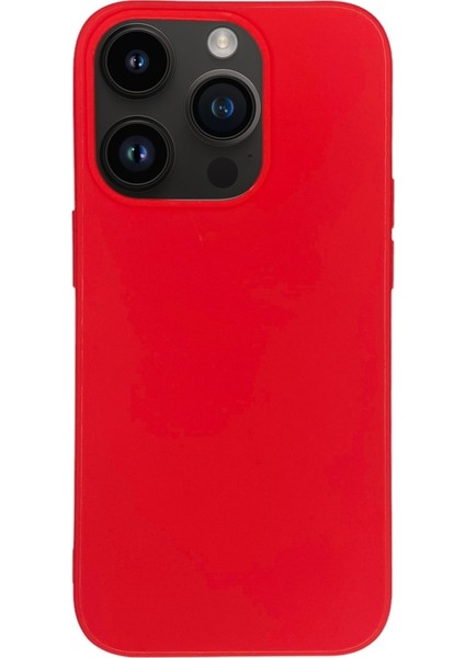 iPhone 14 Pro Kırmızı Yumuşak Silikon Kılıf modelleri
