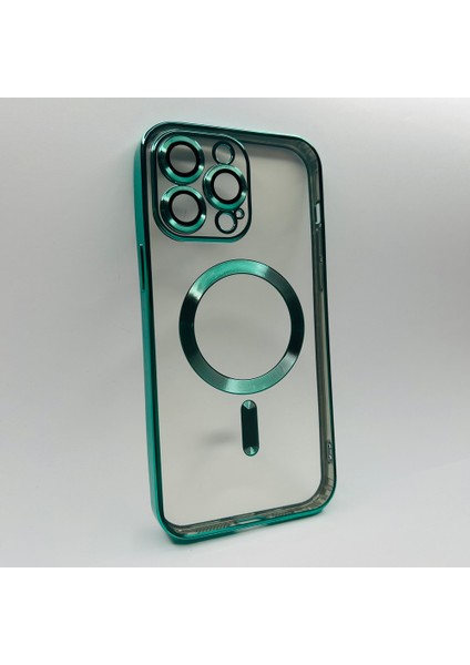 iPhone 14 Pro Max Yeşil Kamera Korumalı Magsafe Kılıf modelleri