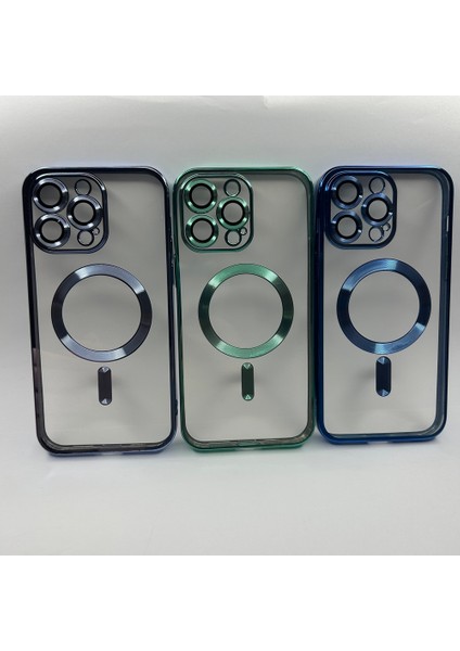 iPhone 14 Pro Max Yeşil Kamera Korumalı Magsafe Kılıf indirimleri